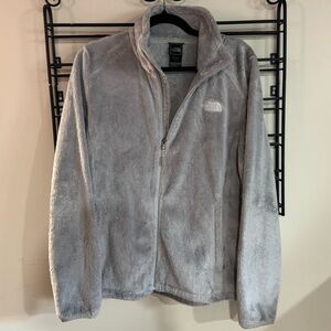 The North Face Light Gray Fleece Jacket